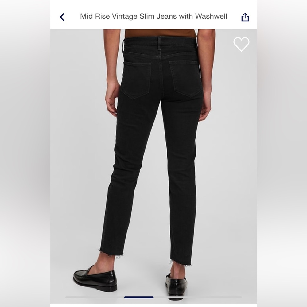 Black GAP jeans